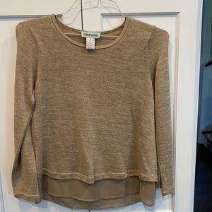 Mia ❤️Chica girls Gold sweater